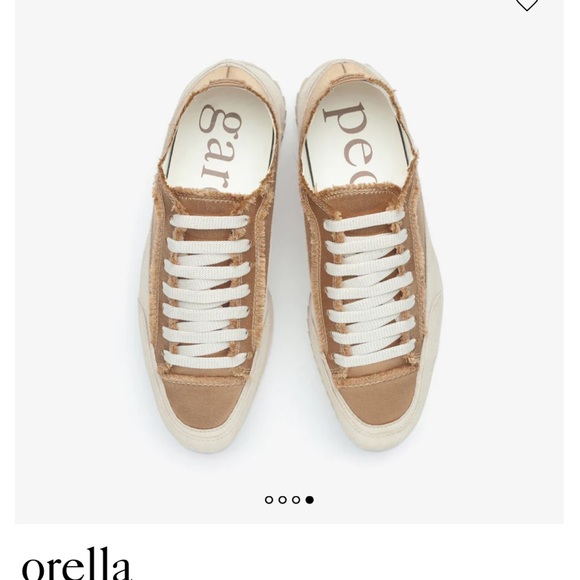 Pedro Garcia Orella Frayed Satin Trainer - Picture 4 of 15